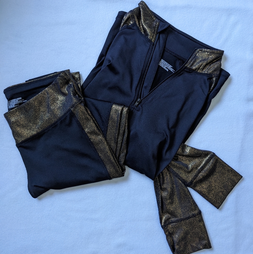 Gold and Black Active Set